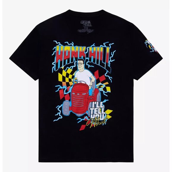 King Of The Hill Hank Hill "I'll Tell You Whut" Hot Topic Exclusive T-Shirt - Picture 1 of 6